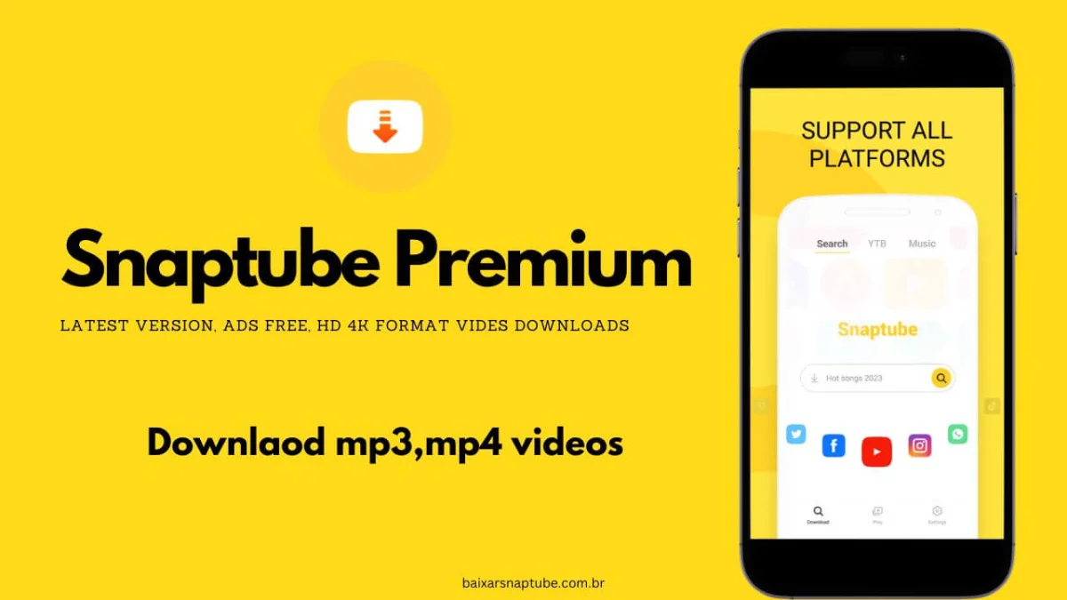 SnapTube YouTube Downloader HD Video v7.52.1 Premium MOD APK