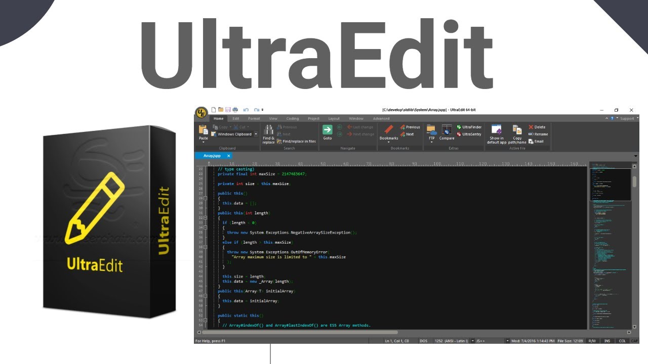 IDM UltraEdit For Windows v31.0.0.44 Best Text Editor + Coding Software