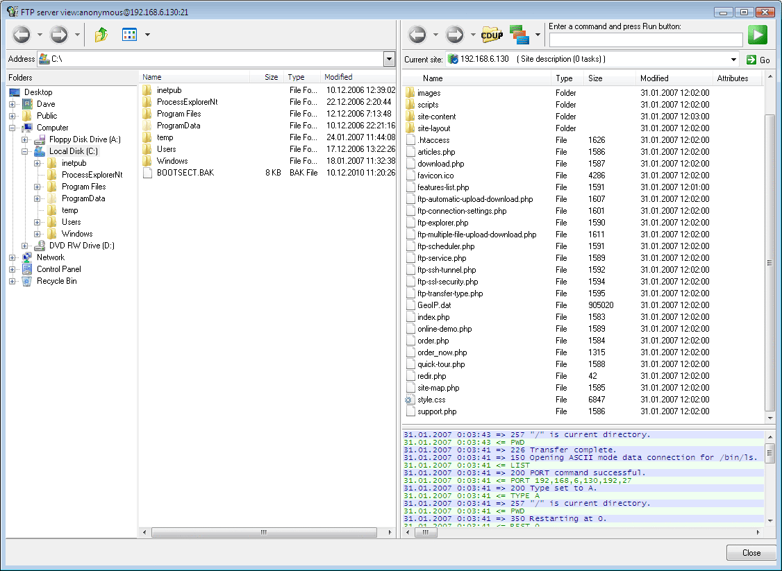 ftpgetter professional software for window