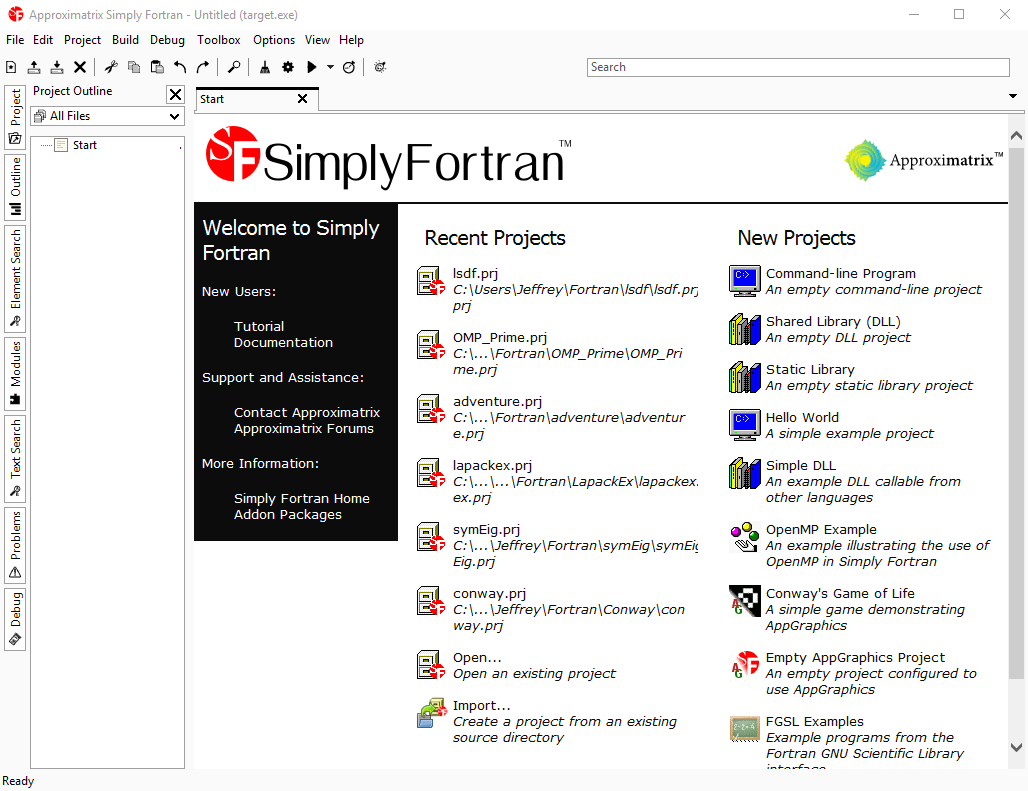 Approximatrix Simply Fortran Free Download